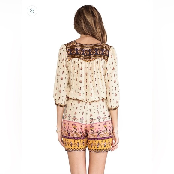 Spell & the gypsy collective desert wanderer romper playsuit M RARE HTF vintage - Picture 2 of 11